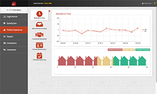 Housing portal screenshot